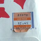 price tag