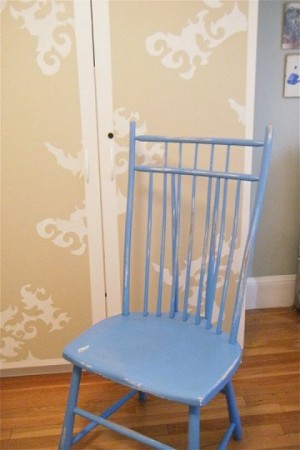Carol’s Stenciled Armoire