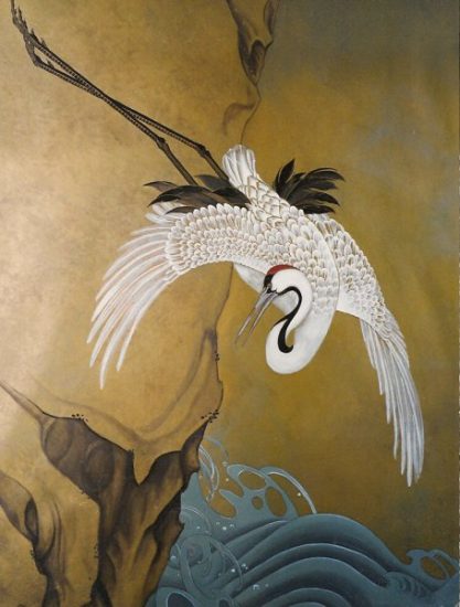 Jeff Raum Stencils: Crane Stencil