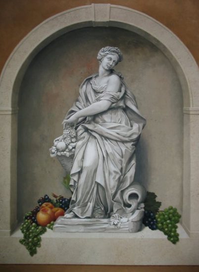 Jeff RaumStencils: Abundance Statue and Niche Stencils